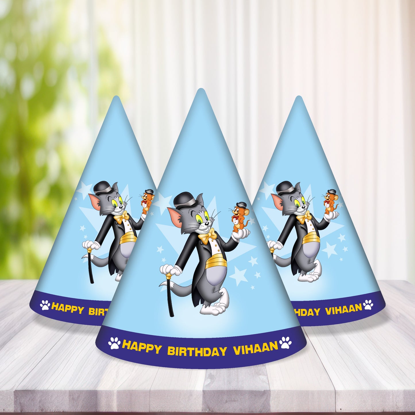 Tom & Jerry Theme Customized Hat