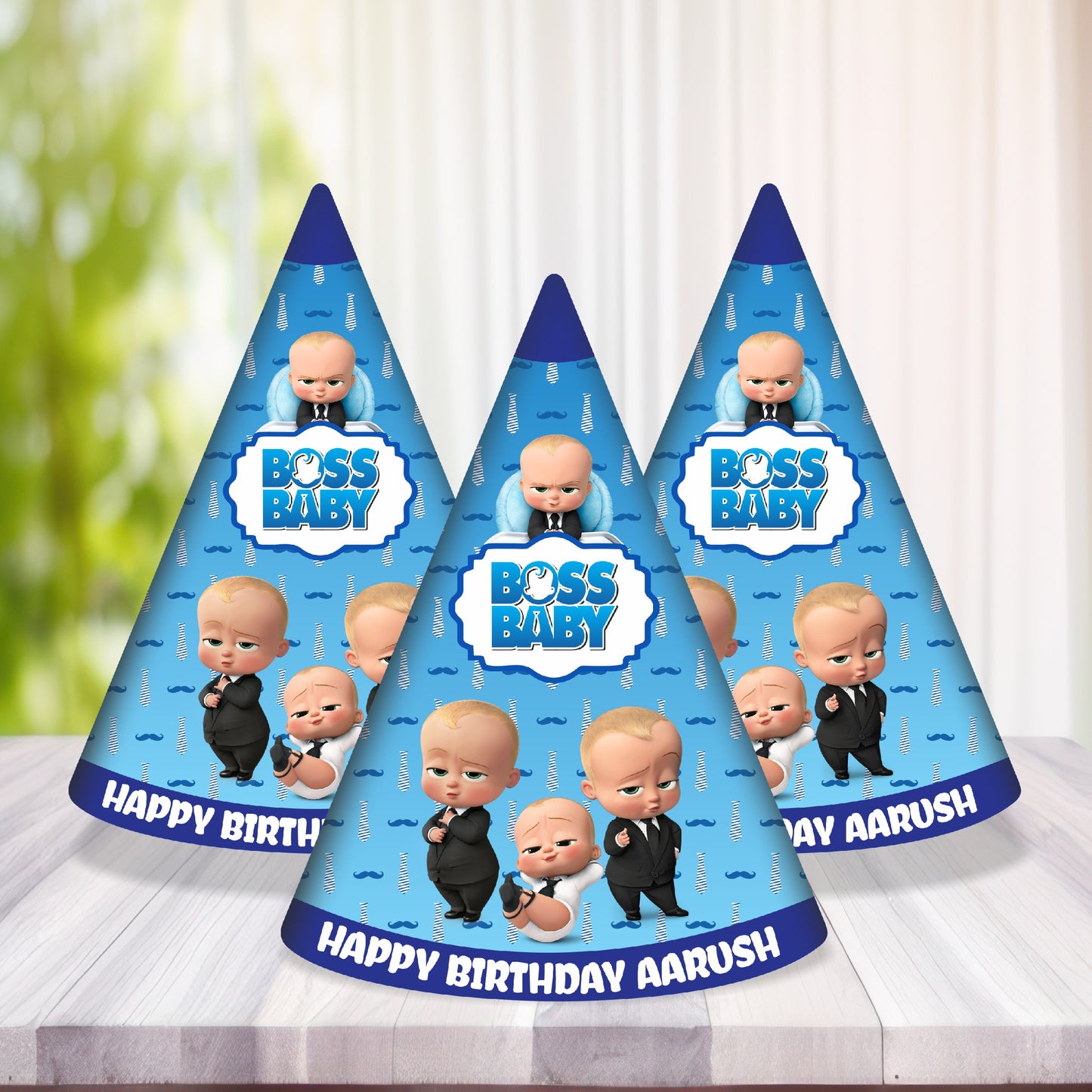 Boss Baby Theme Personalized Hat