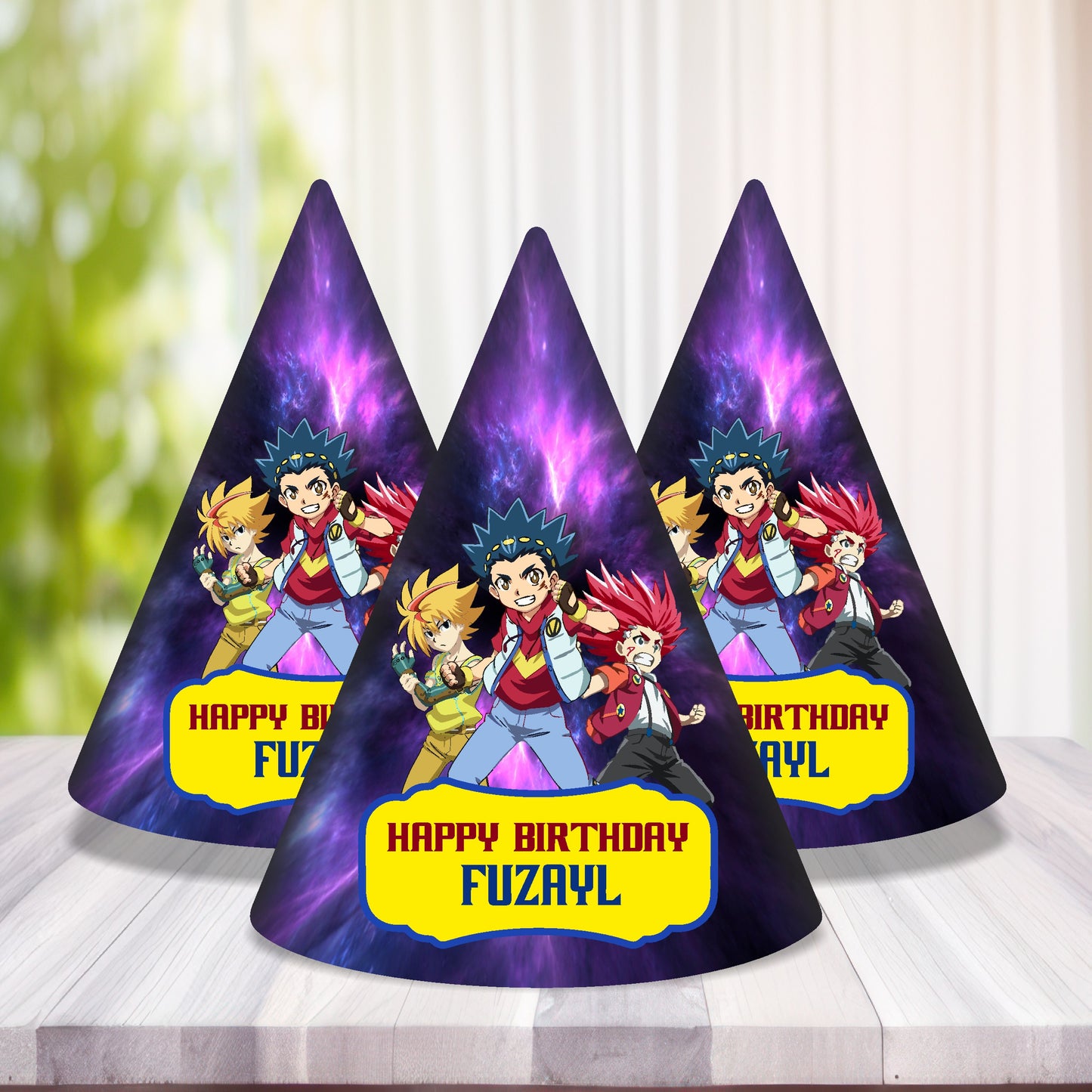 Beyblade Theme Personalized Hat