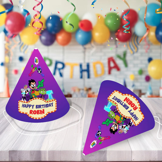 Teen Titans Theme Personalized Hat