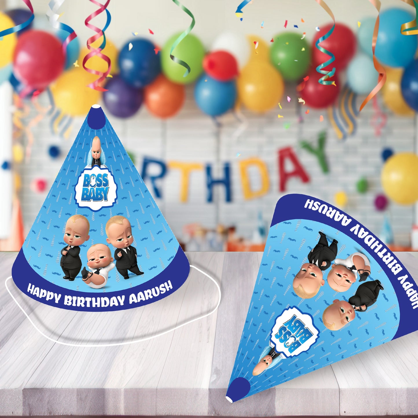 Boss Baby Theme Personalized Hat