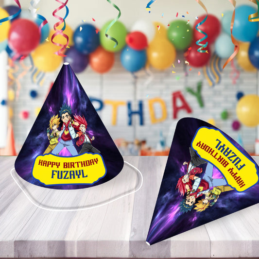 Beyblade Theme Personalized Hat