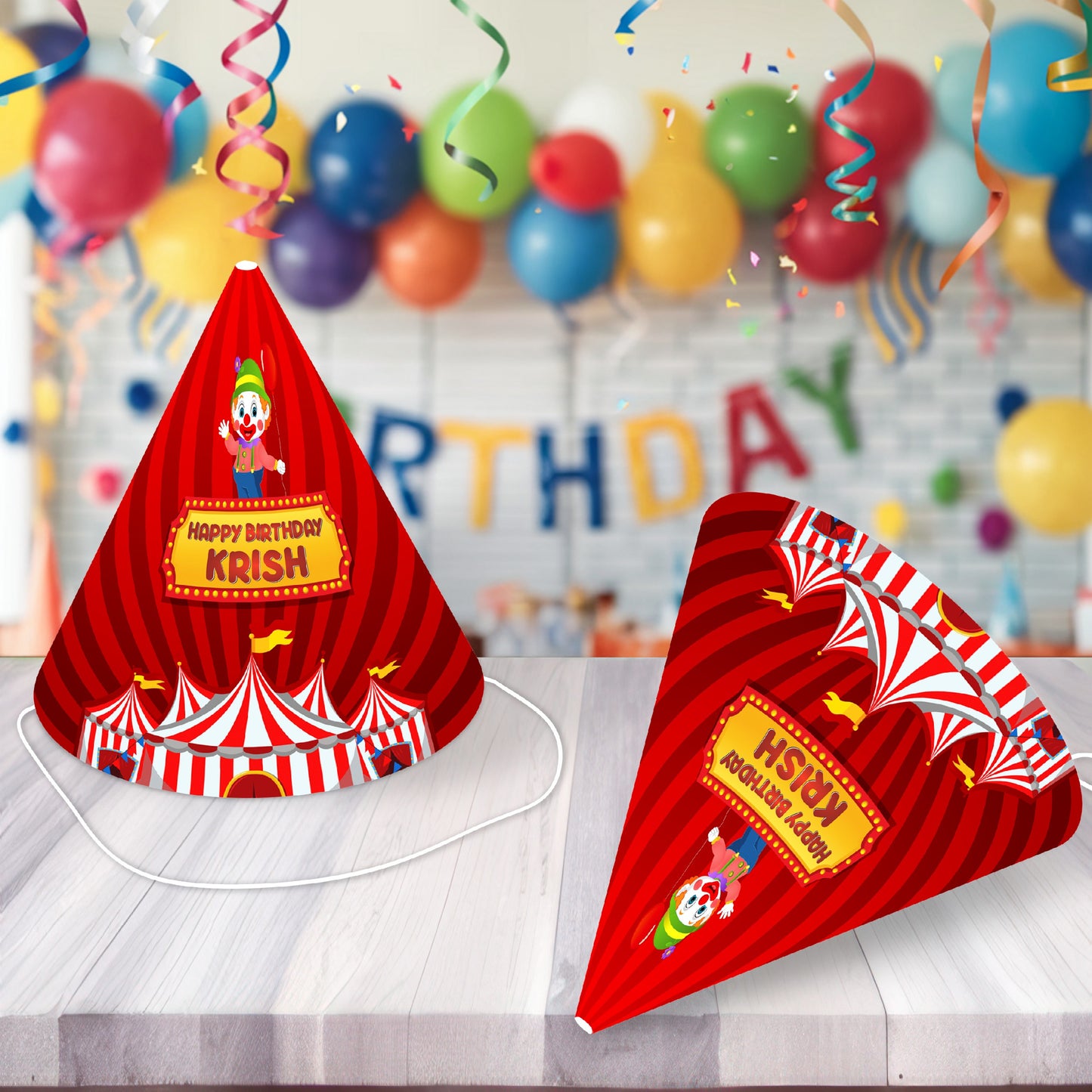 Carnival Theme Personalized Hat