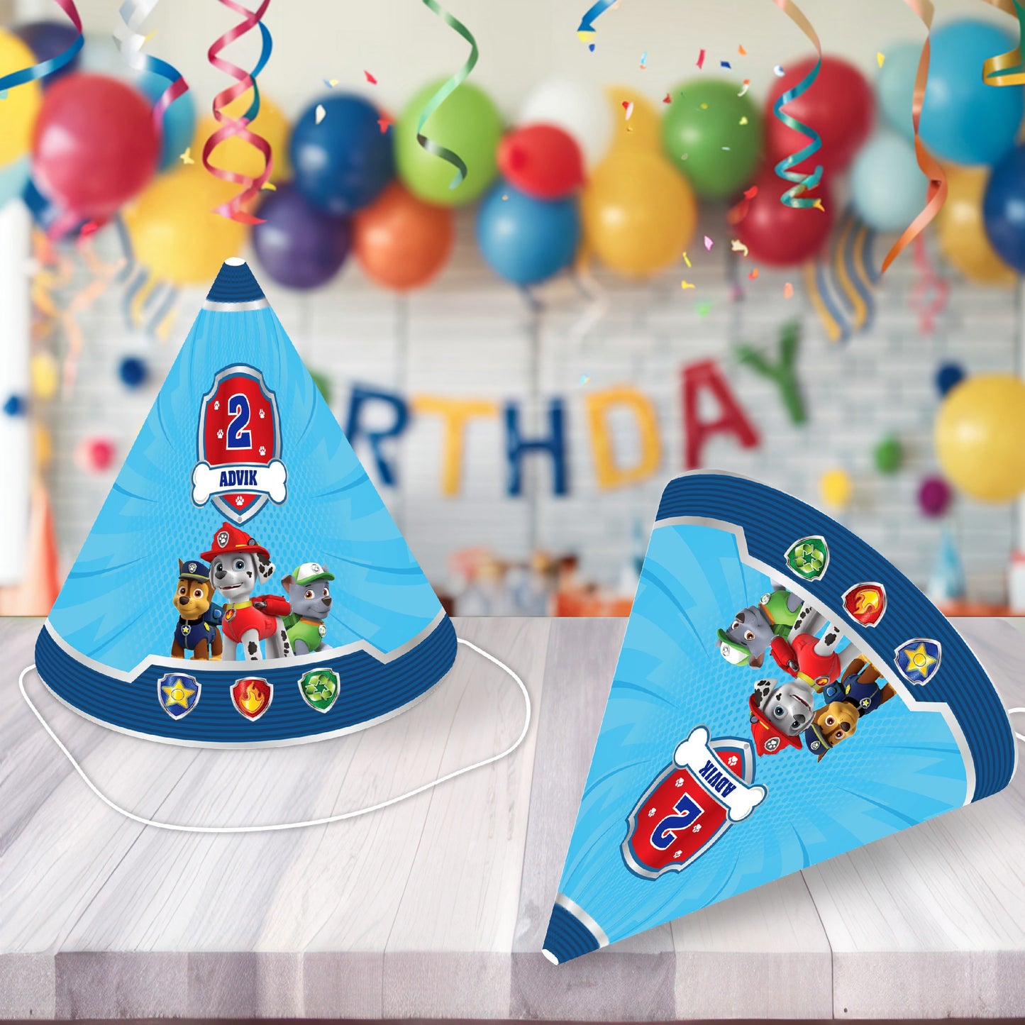 Paw Patrol Theme Personalized Hat