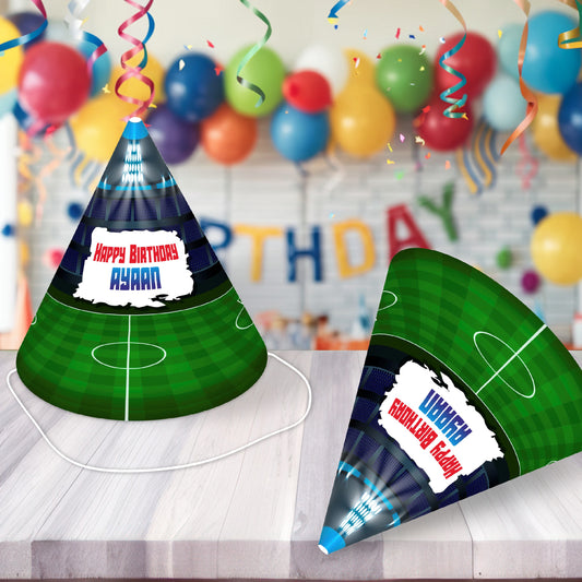 Football Theme Customized Hat