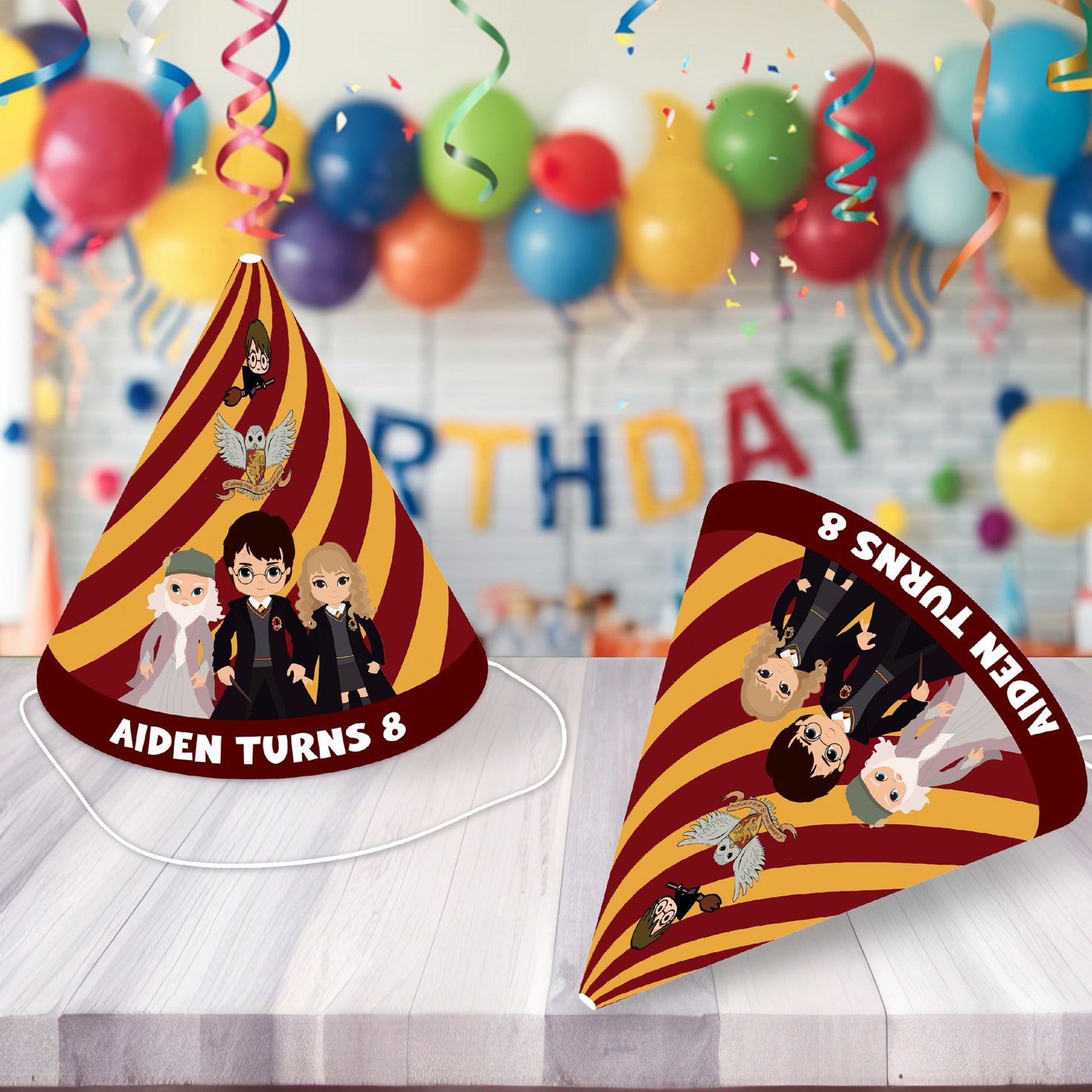 Harry Potter Theme Personalized Hat