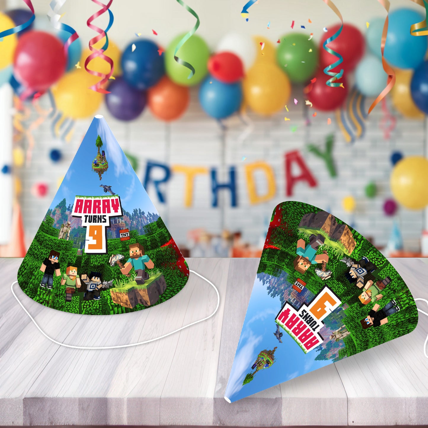 Minecraft Theme Customized Hat