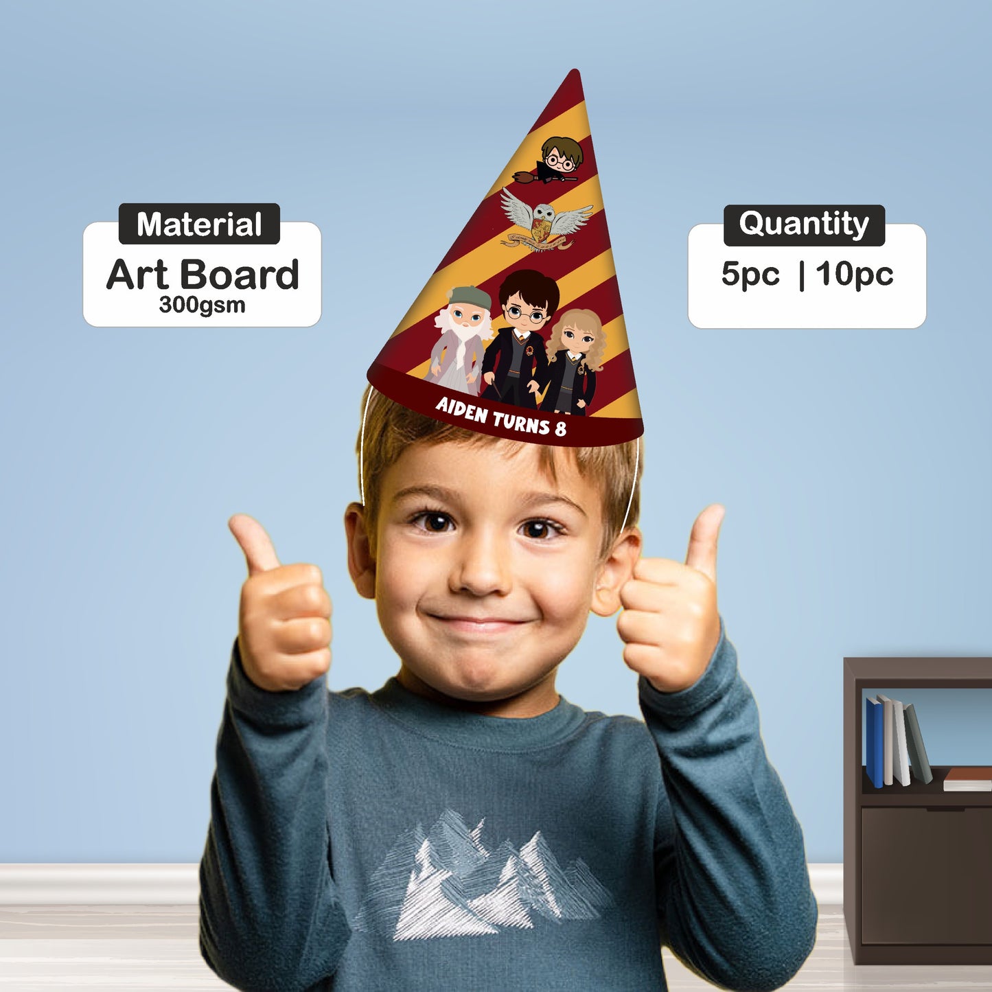 Harry Potter Theme Personalized Hat