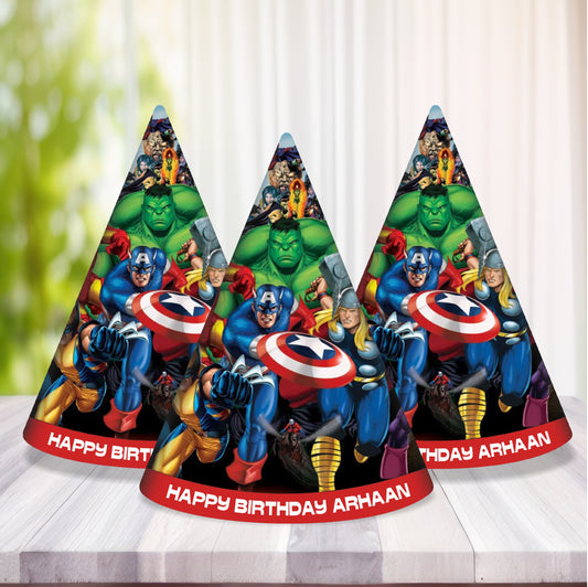 Avengers Theme Customized Hat
