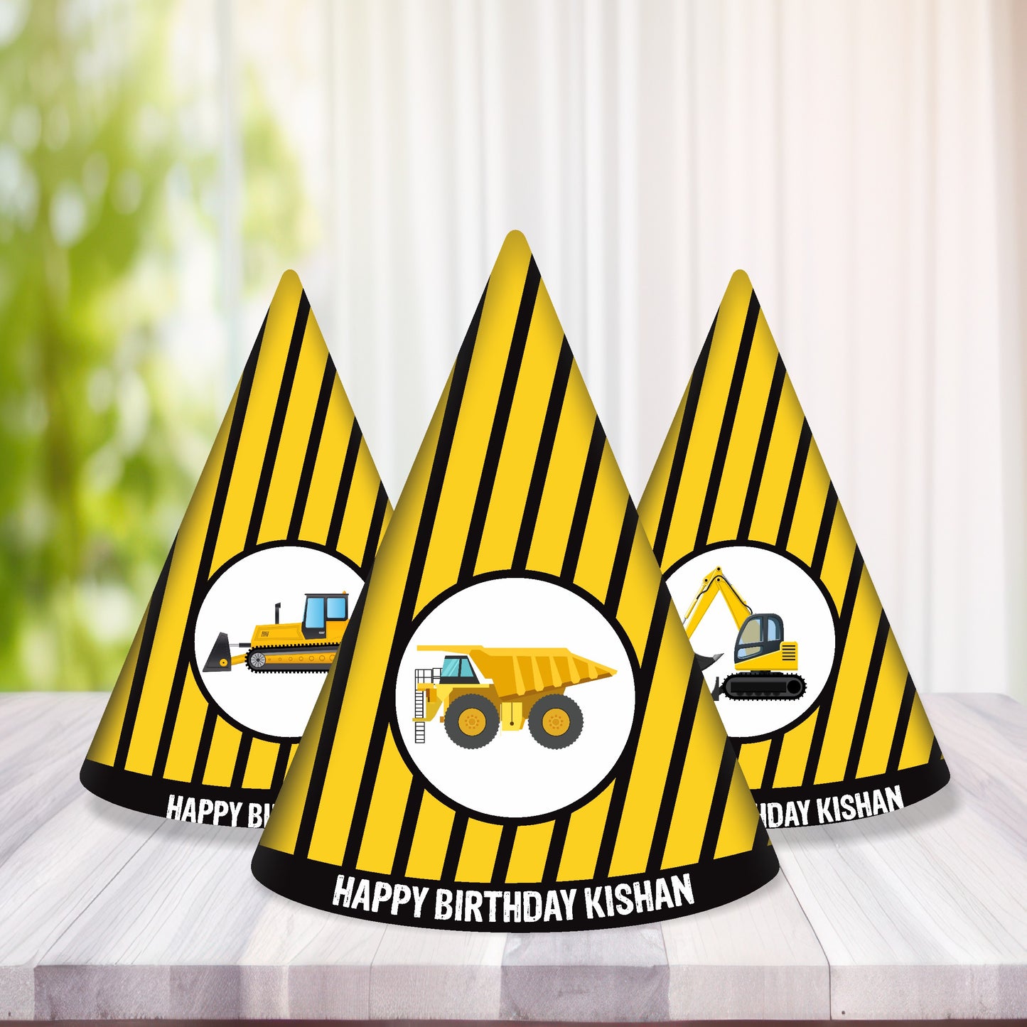 Construction Theme Customized Hat