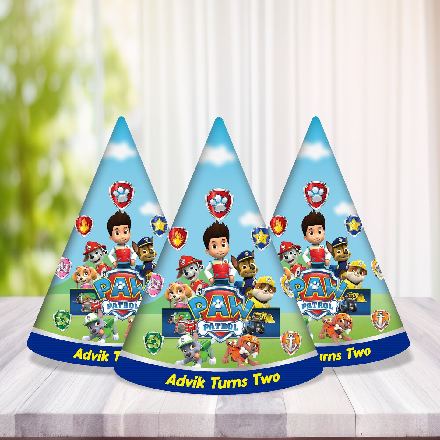 Paw Patrol Theme Customized Hat