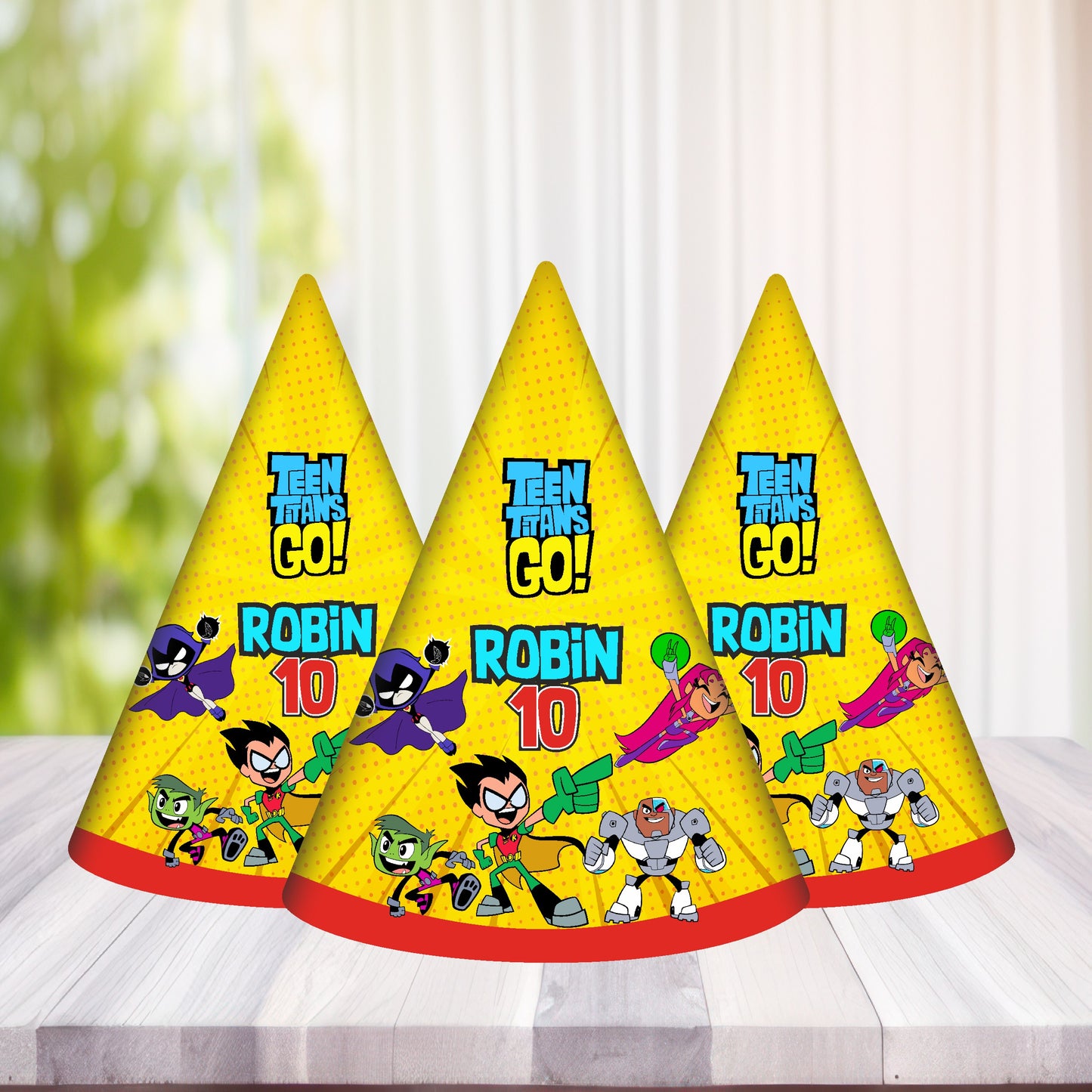 Teen Titans Theme Customized Hat