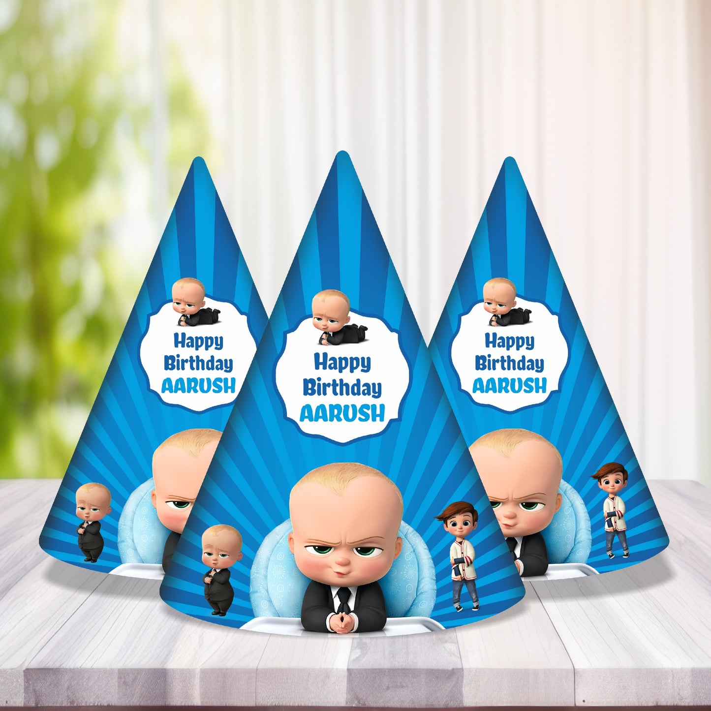 Boss Baby Theme Customized Hat