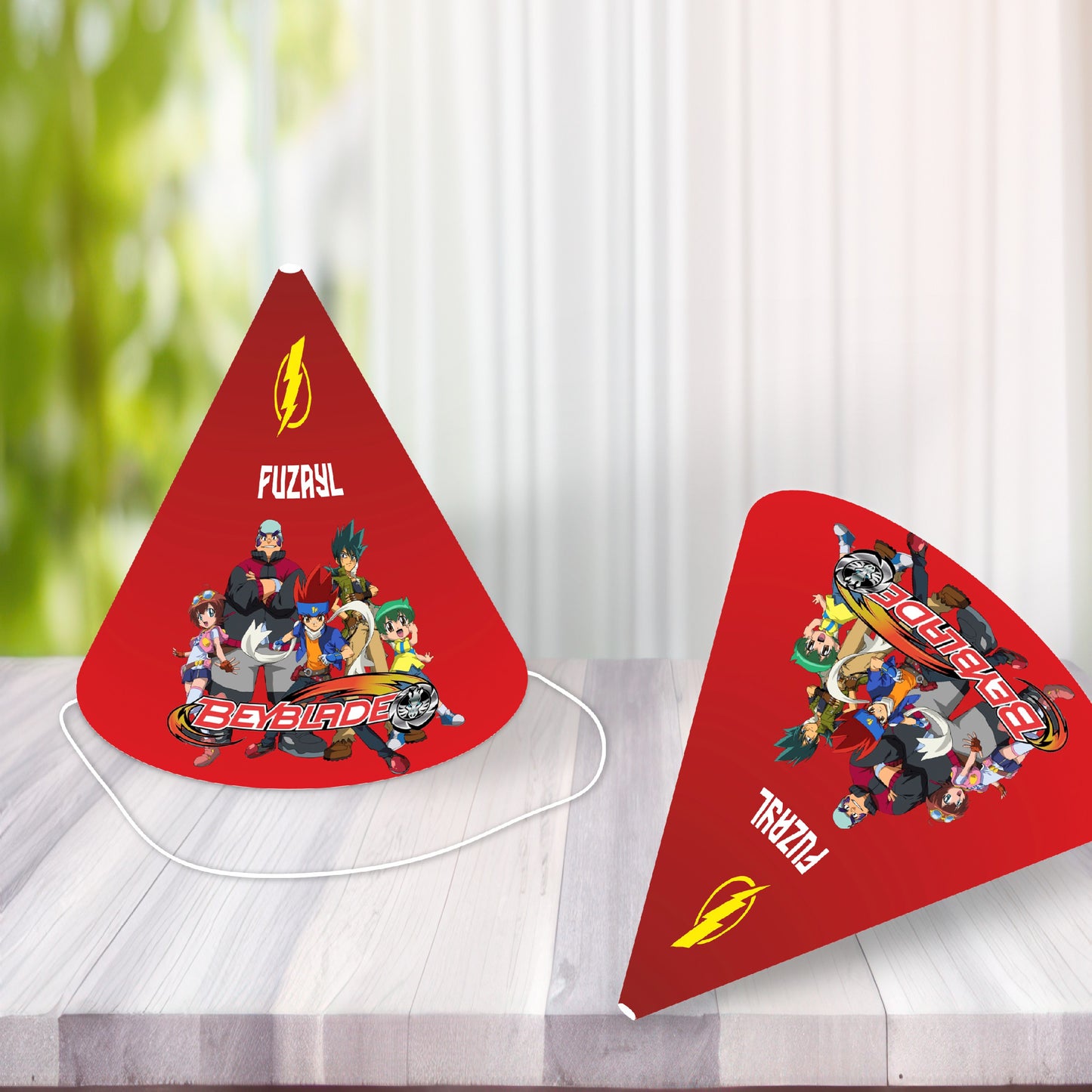 Beyblade Theme Customized Hat