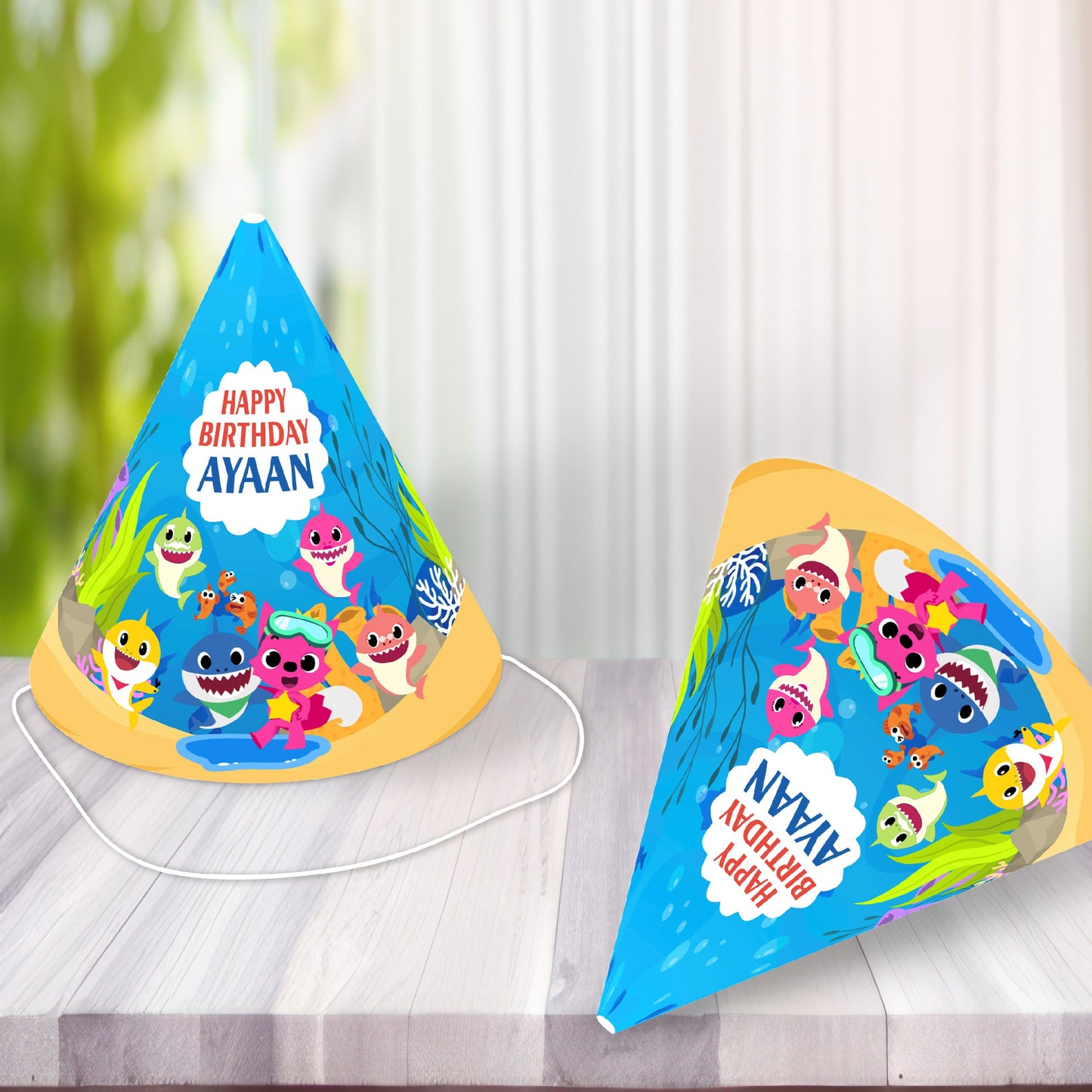 Baby Shark Theme Customized Hat