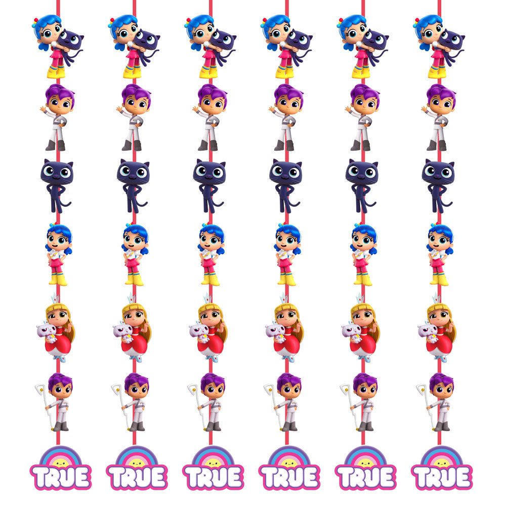 True & the Rainbow Kingdom Theme Danglers