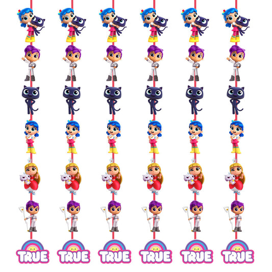True & the Rainbow Kingdom Theme Danglers