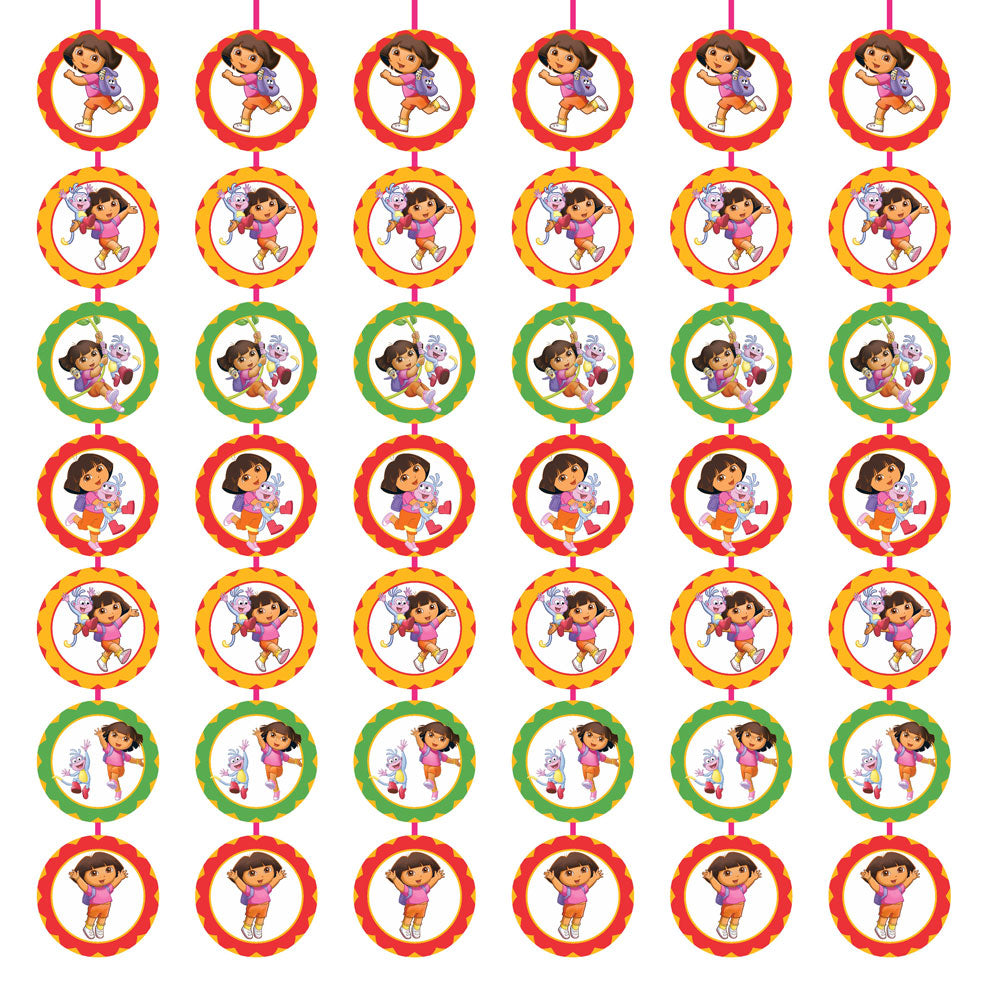 Dora the Explorer Theme Round Danglers