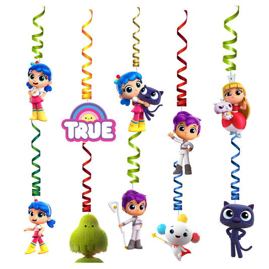 True & the Rainbow Kingdom Theme Swirls