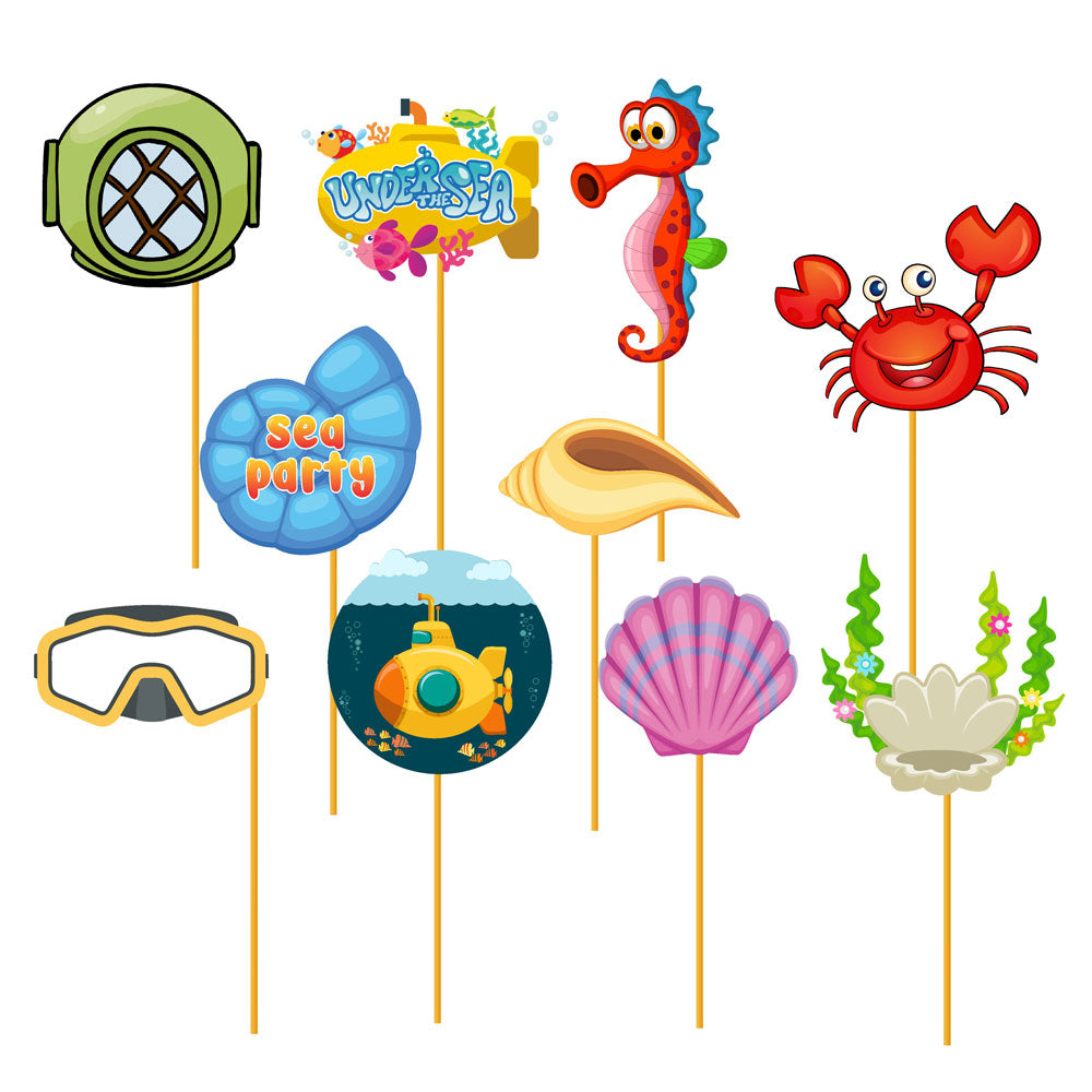 Under the sea Theme Props