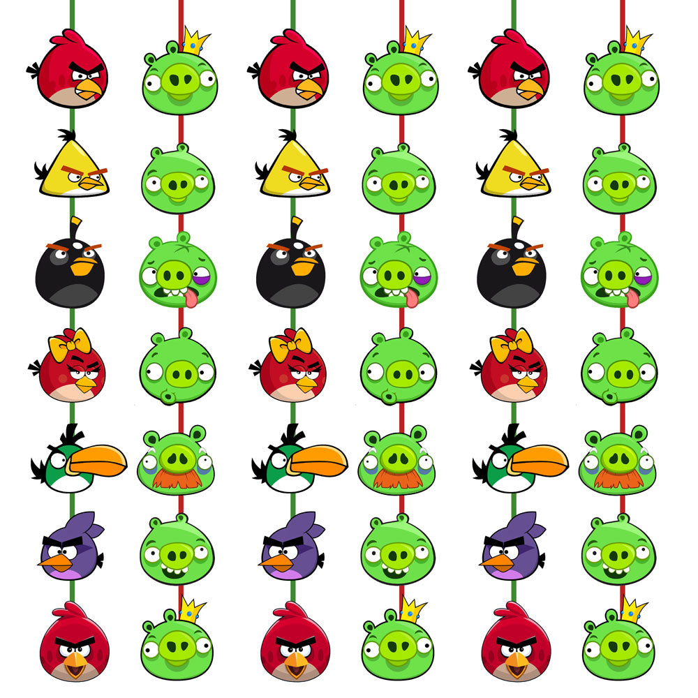 Angry Birds Theme Classic Danglers