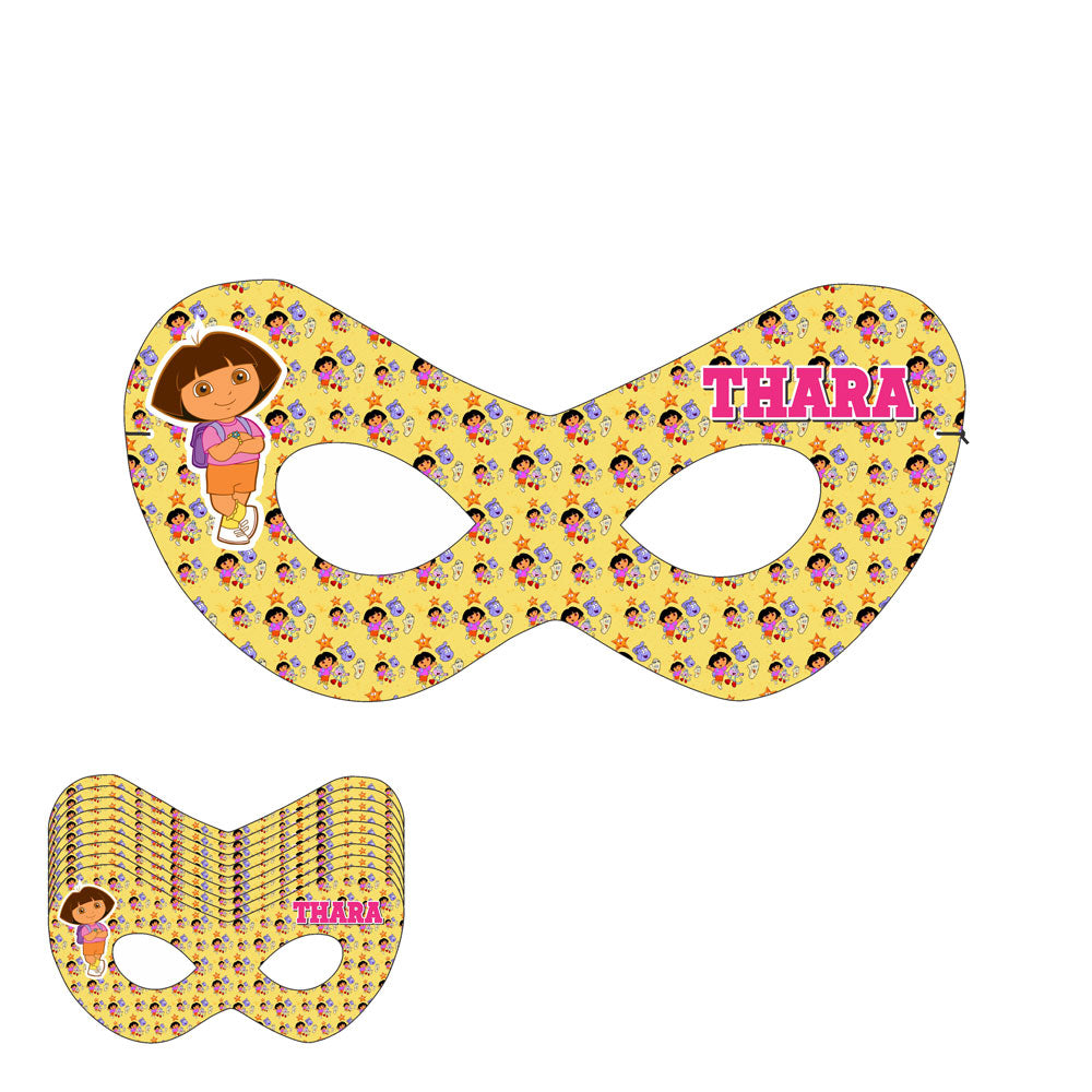 Dora the Explorer Theme Persoinalized Eye Mask