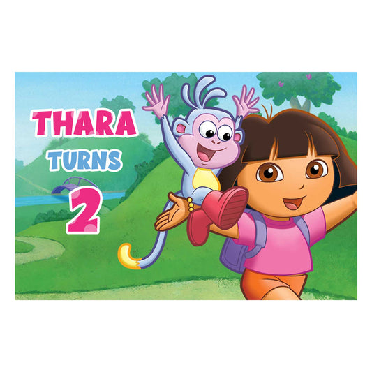 Dora the Explorer Theme Backdrop