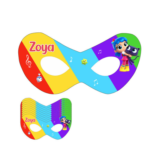 True & the Rainbow Kingdom Theme Customized Eye Mask