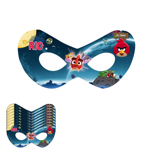 Angry Birds Theme Personalized Eye Mask