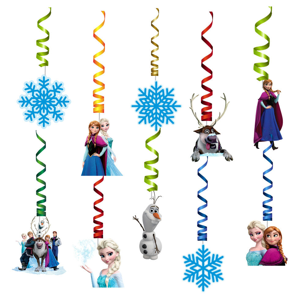 Frozen Theme Classic Swirls