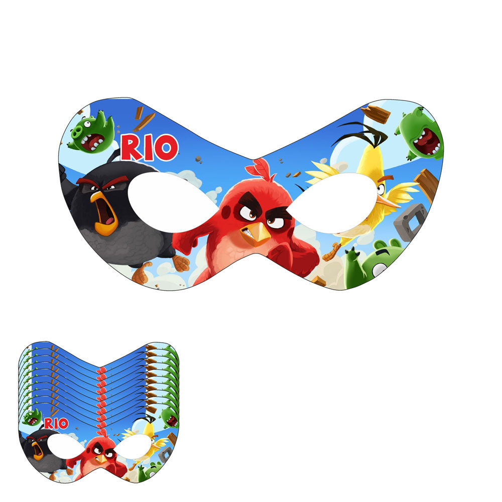 Angry Birds Theme Customized Eye Mask