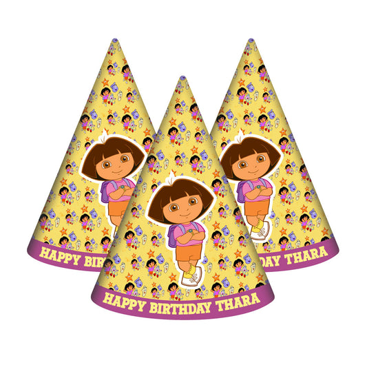 Dora the Explorer Theme Personalized Hat