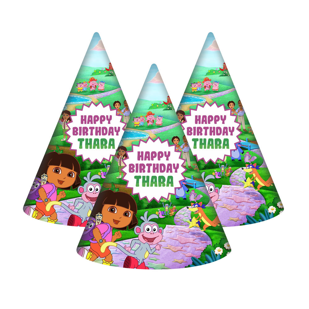 Dora the Explorer Theme Customized Hat