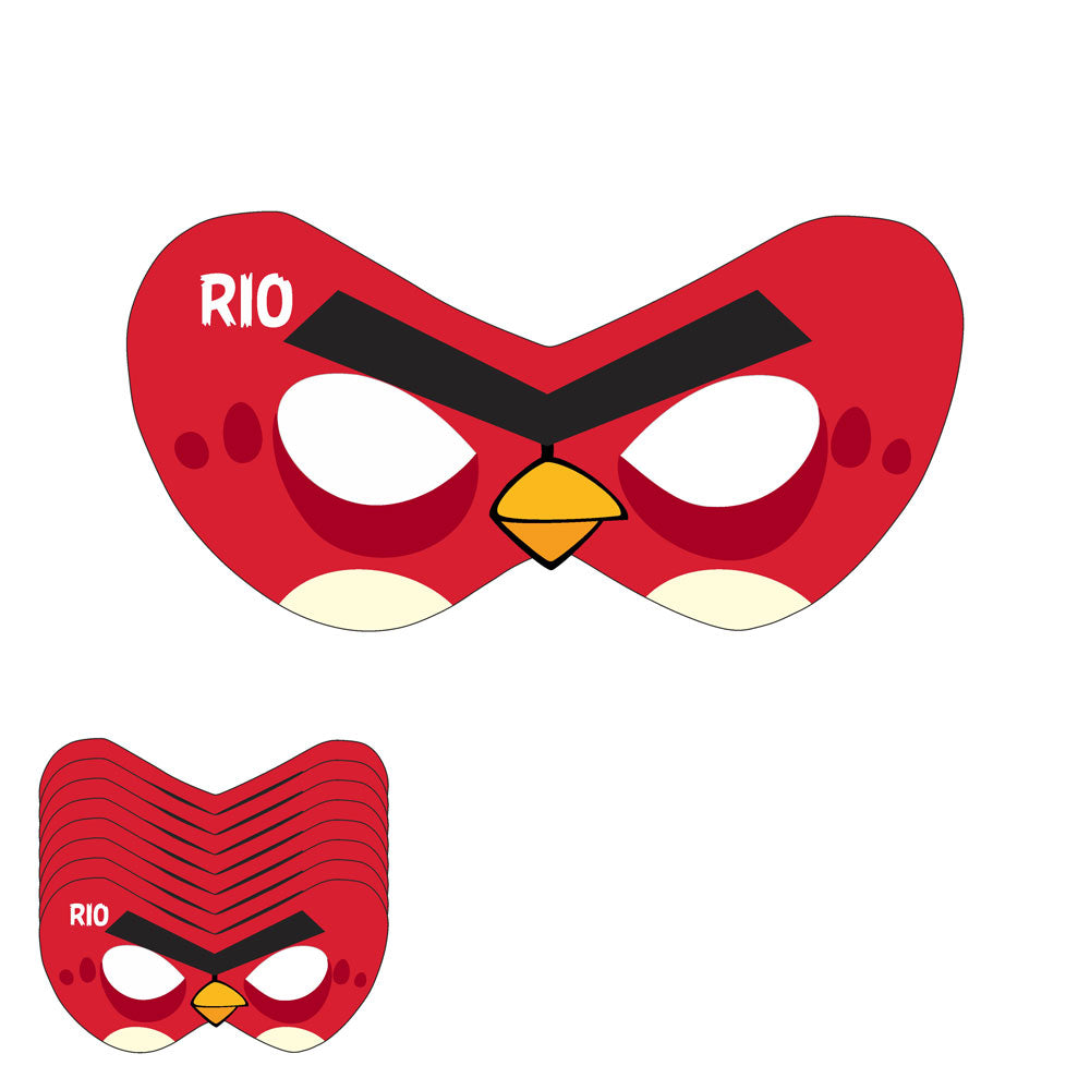 Angry Birds Theme Eye Mask