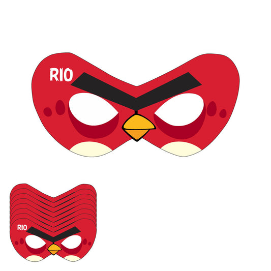 Angry Birds Theme Eye Mask