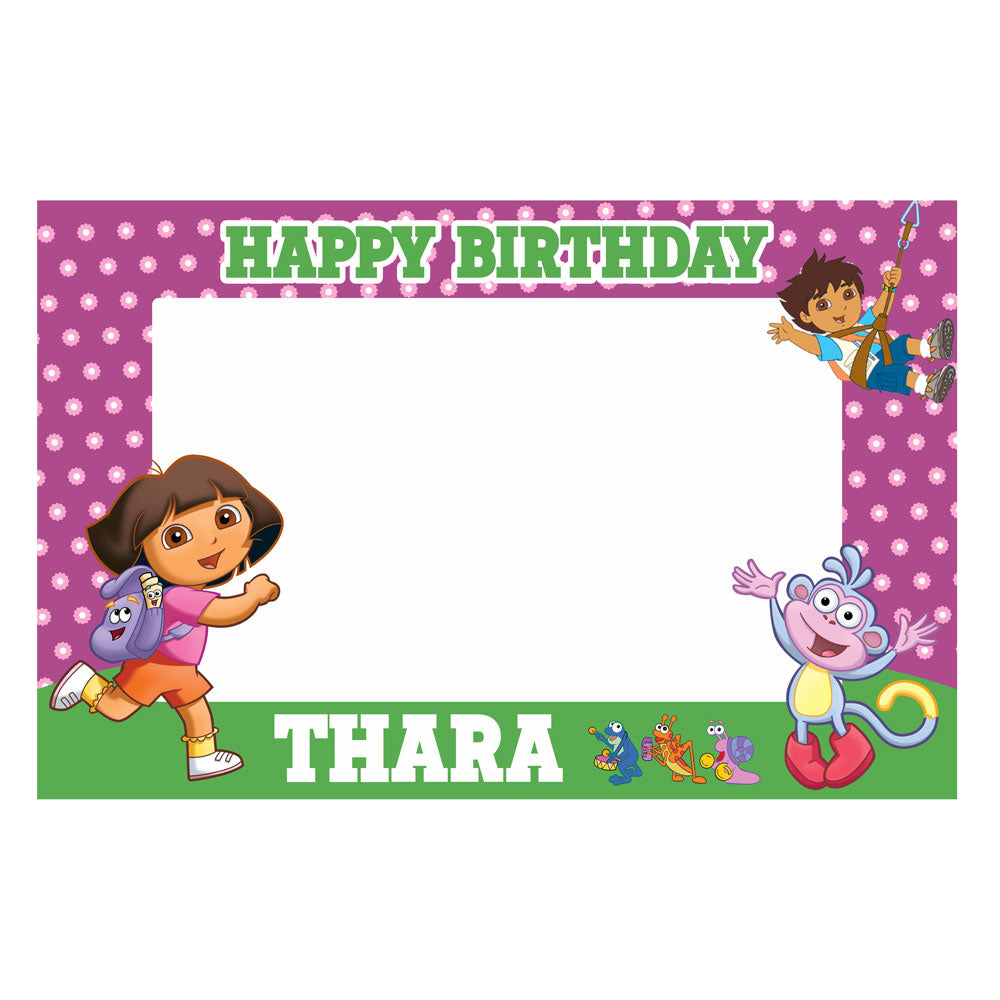 Dora the Explorer Theme Photobooth