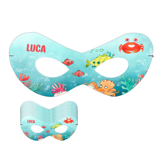 Under the sea Theme Customized Eye Mask