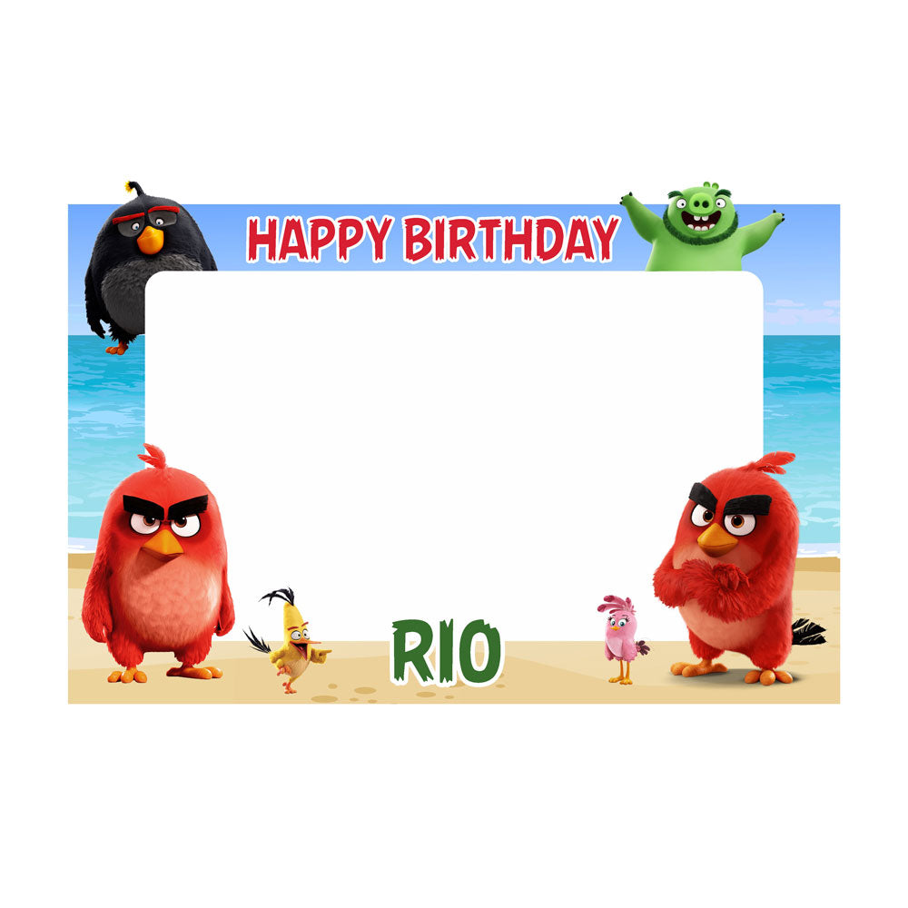 Angry Birds Theme Photobooth