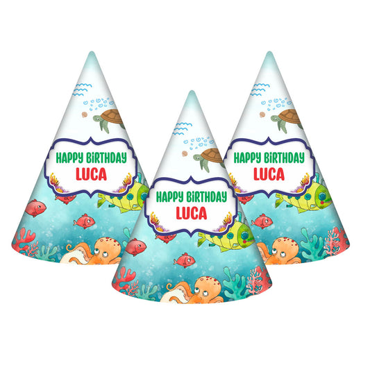 Under the sea Theme Customized Hat
