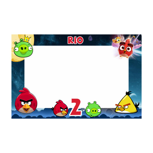 Angry Birds Theme Personalized Photobooth