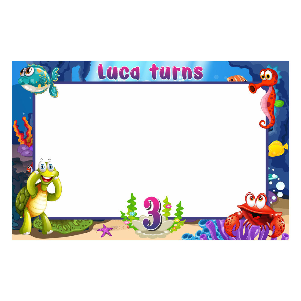 Under the sea Theme Photobooth