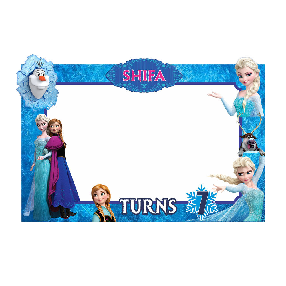 Frozen Theme Photobooth