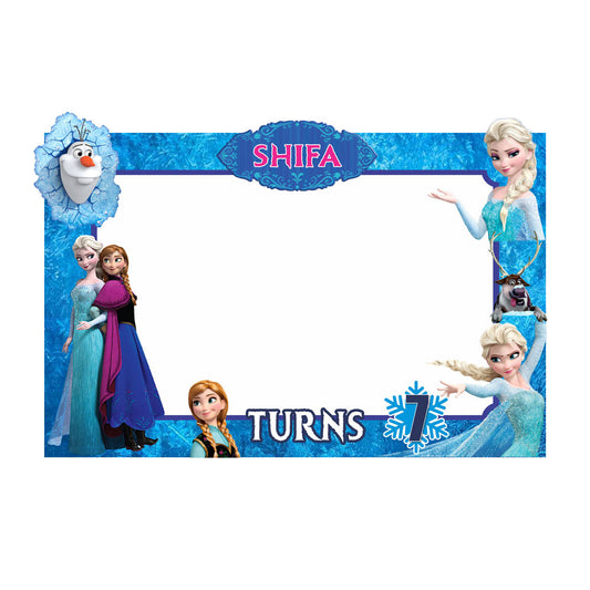 Frozen Theme Photobooth