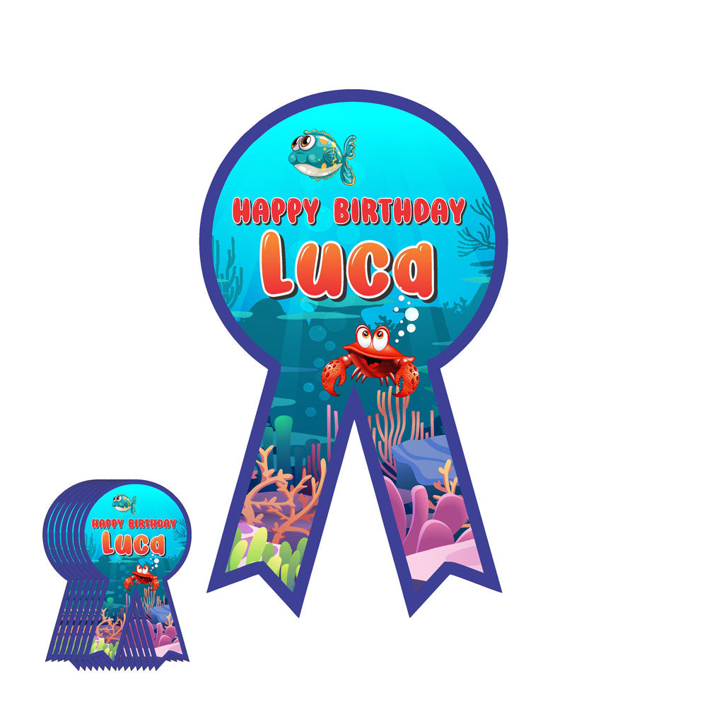 Under the sea Theme Badge