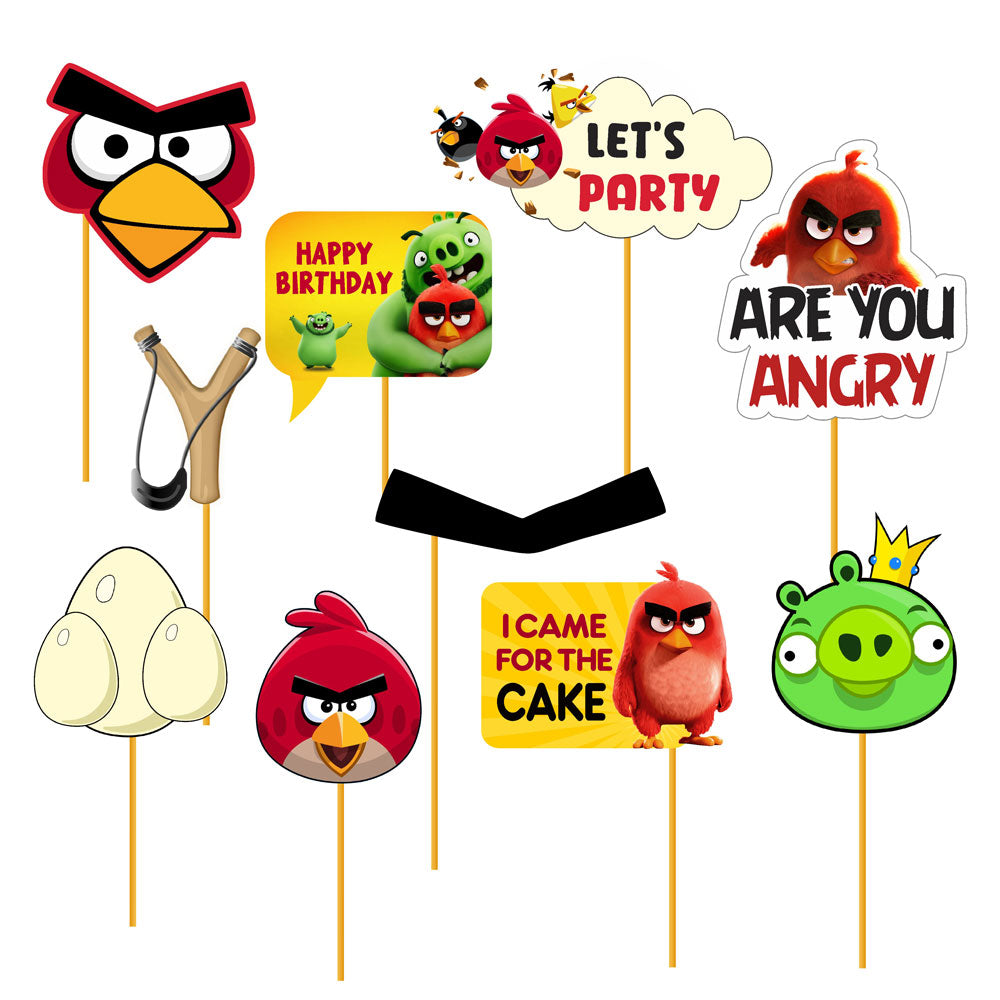 Angry Birds Theme Props