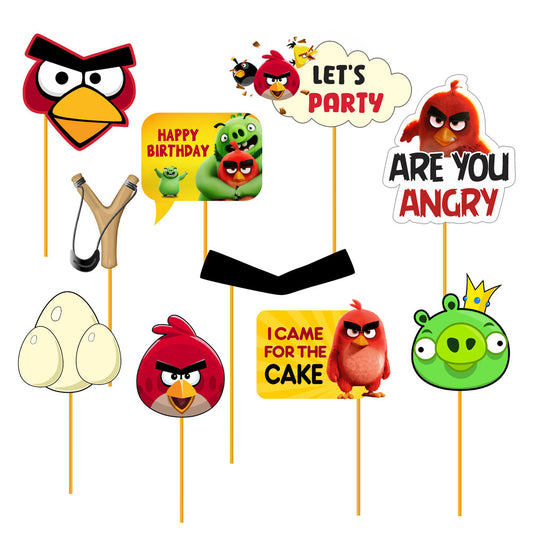 Angry Birds Theme Props