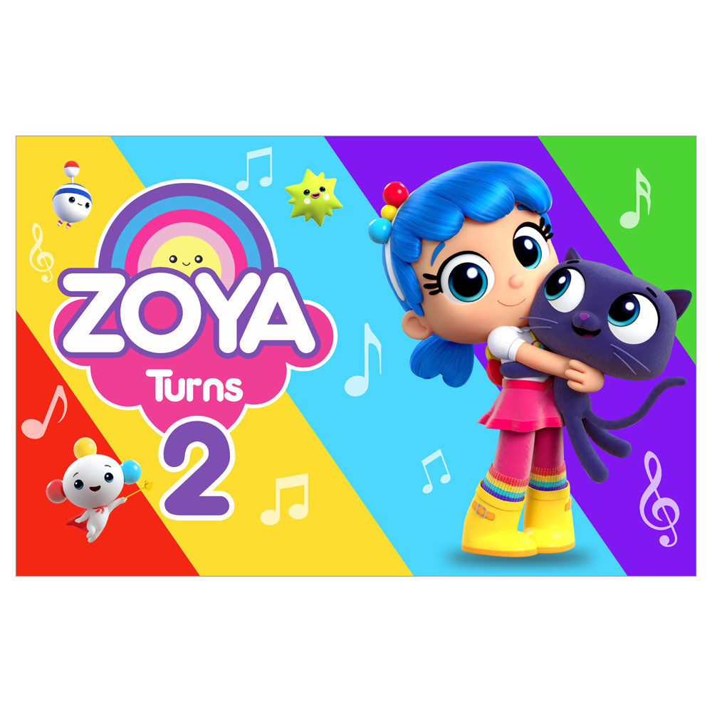 True & the Rainbow Kingdom Theme Backdrop
