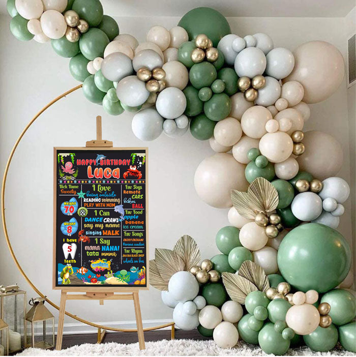 Under the sea Theme Chalkboard