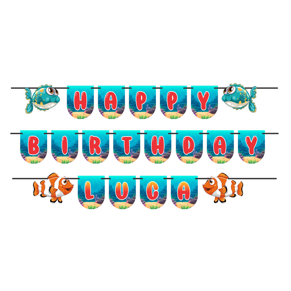 Under the sea Theme Bunting