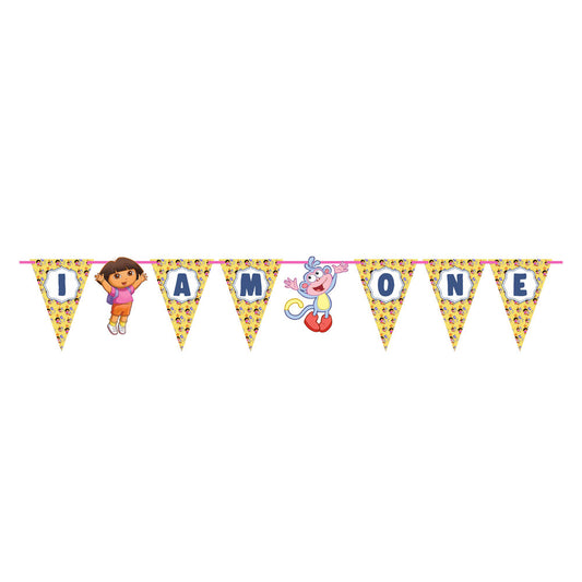 Dora the Explorer Theme Age Bunting
